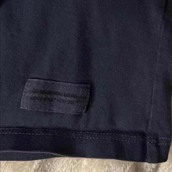 LIFE IS GOOD 🐶 DISTRESSED NAVY BLUE COTTON LONG SLEEVE DOG RESCUE TSHIRT XXL - Picture 6 of 8